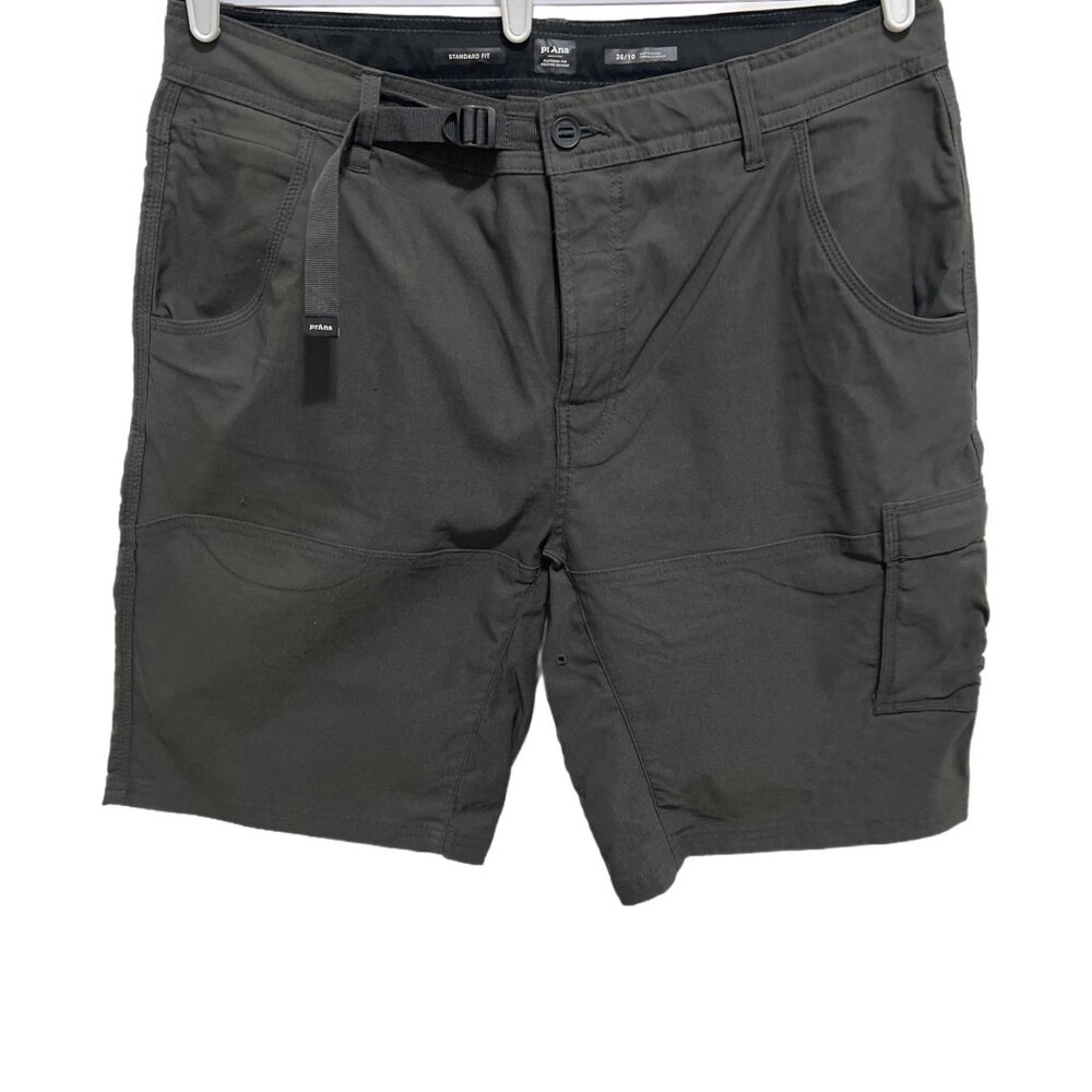 0955 PrAna Outdoor Nylon Shorts Army Green